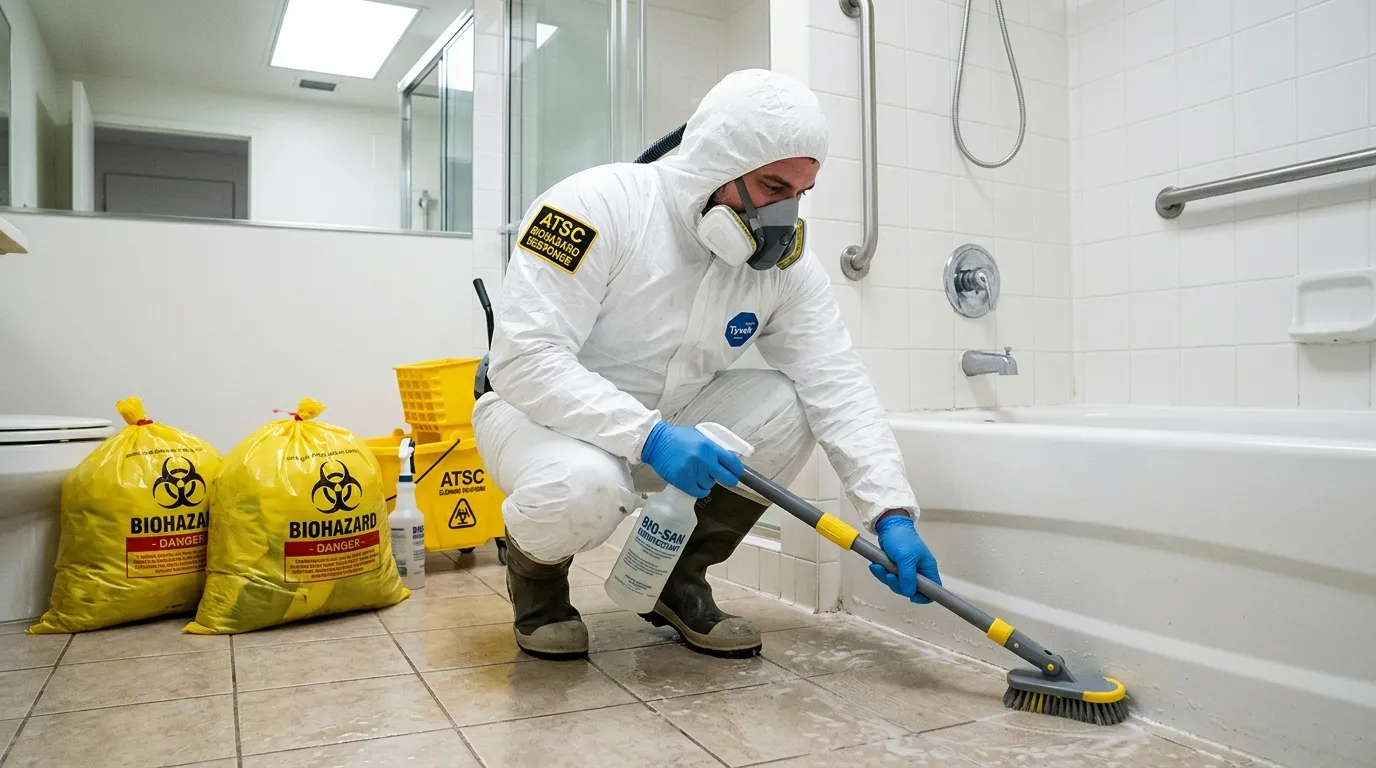 Decontamination equipment deployed for Blood Cleanup in Cranberry Township